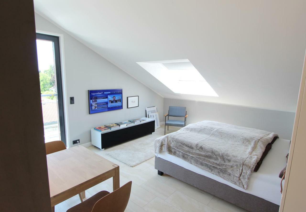 Loft Am See Mit Privatem Badestrand Und Klimaanlage Именстад ам Бодензе Екстериор снимка