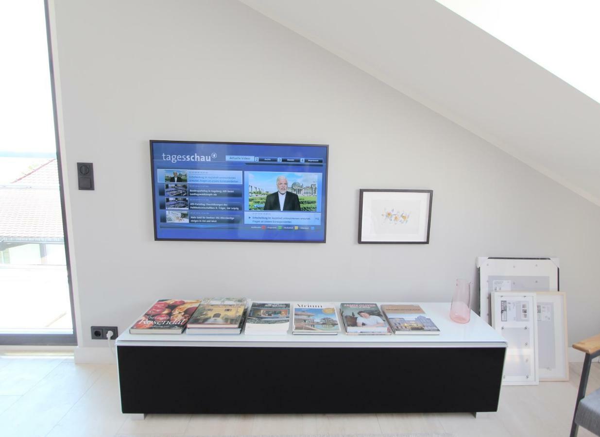 Loft Am See Mit Privatem Badestrand Und Klimaanlage Именстад ам Бодензе Екстериор снимка